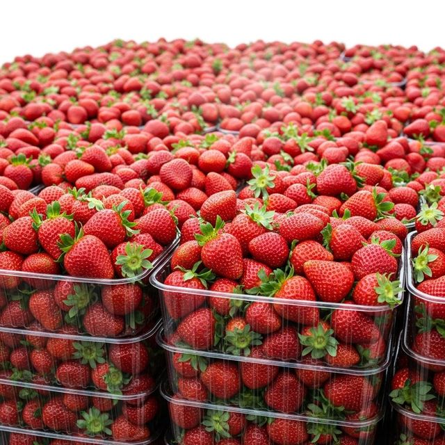 Fresh Strawberries Freshly Harvested Whole Fruit With Superior Sweetness Bright Finish And Trusted Export Availability - Image 1