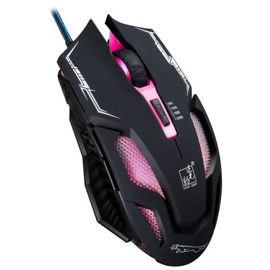 Office Computer Parts 6D USB Wired Gaming PC Mouse - Image 3