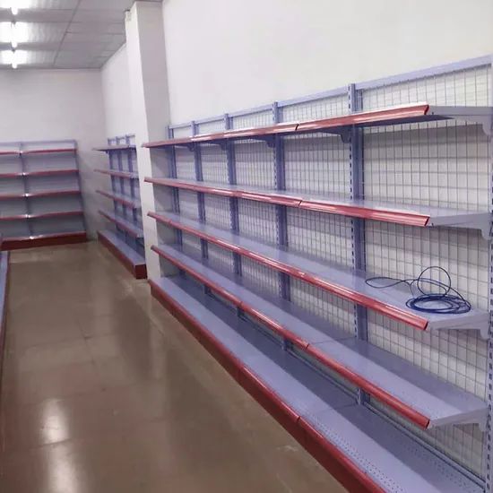 Retail Store Display Rack Shelves Metal Supermarket Shelf Rotary Fixed Origin China Condition New Trademark Weichi HS Code - Image 2