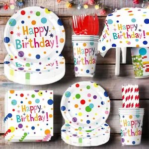 Wholesale Biodegradable Food Grade Disposable Customized Printing Paper Plates - Image 1