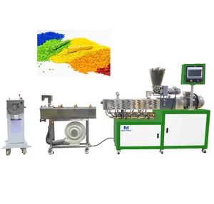 Plastic Lab Twin Screw Extruders with Motor Gearbox & PLC for Masterbatch Extrusion - Image 3