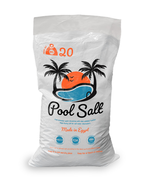 Pool Water Softener Salt High-quality Water Treatment Eco-Friendly ultrafine Egyptian Salt - Image 1