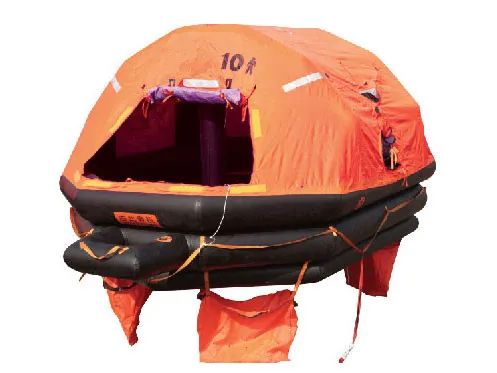 High Quality Trow Over Board Inflatable Life Rafts Type Life Raft HS Code 8965000 Material Rubber Trademark Matchau Origin Jiangsu - Image 1