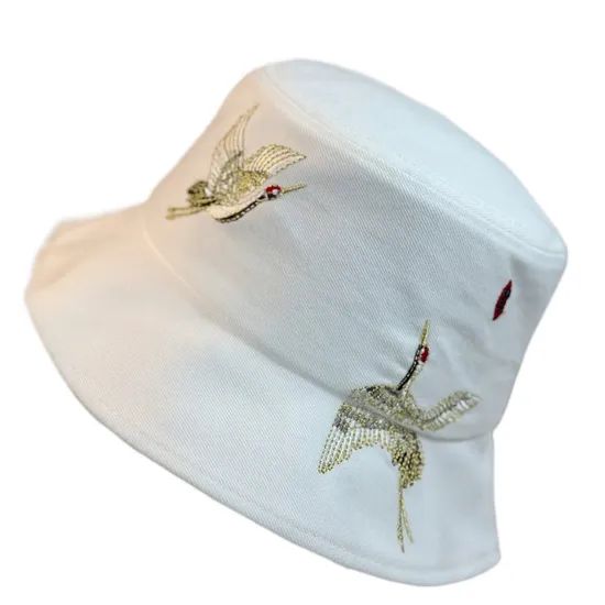 High Quality Embroidery Custom Hats & Caps Bucket Baseball Caps and Hats Sun Hats for Women - Image 3