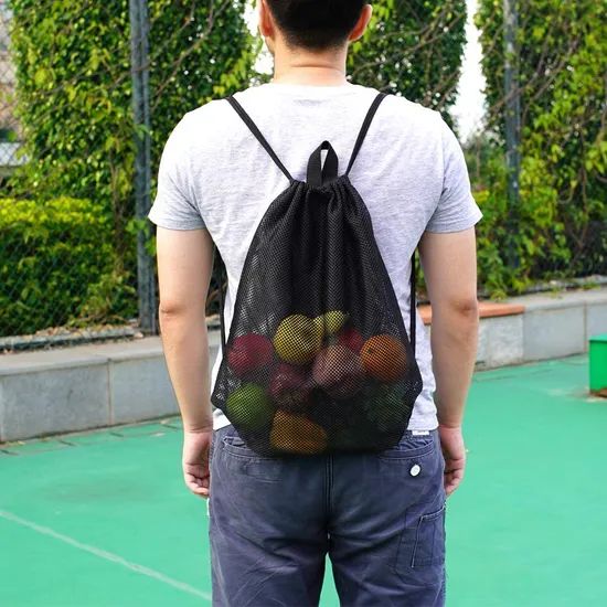 Promotional Drawstring Bag; Mesh Bag Season All Origin China Gender Unisex Trademark OEM Material Nylon Suit for Campus Style - Image 6