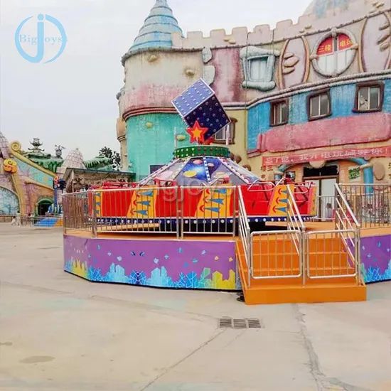 Crazy Dancing Amusement Park Rides Flying Turntable Huly Gully Ballerina Rides - Image 1