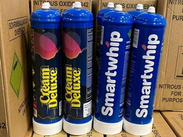 Wholesale Cream Deluxe Gold 640g cream charger / Cream Deluxe Midnight Edition 666g Smart Whip – product photo 3, product detail gallery