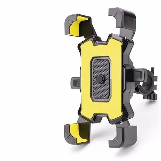 Bicycle Motorcycle Handlebar Rearview Mirror Cell Mount Bracket Mobile Phone Holder - Image 1