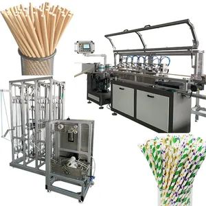 Multi Cutters Beverage Paper Straw Making Machines - Image 1