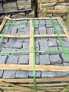 Natural Grey Granite Cobble Cube Paving Stone - Image 4
