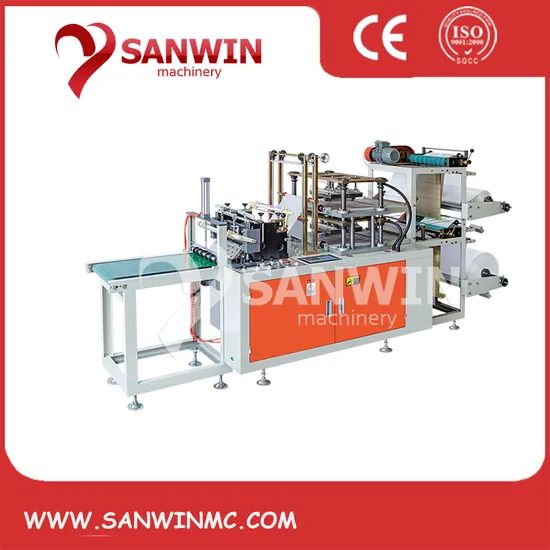 Automatic Disposable Plastic Gloves Making Machine Speed High Power 15kw Layer Single Voltage 380V Weight 1400kgs Trademark - Image 2