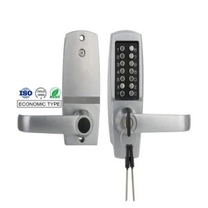 Push Button Safety Door Lock Modern Zinc Alloy 60mm Backset 1Y CE RoHS - Image 1