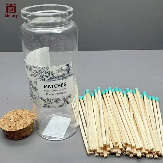 High Quality 9.6cm Safety Matches with Corks - Image 6