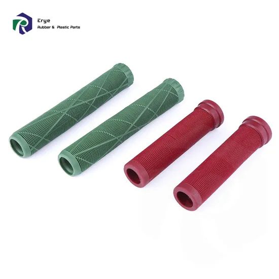 Custom Motorcycle Bicycle Rubber Handlebar Accessories Rubber Handle Grips - Image 4