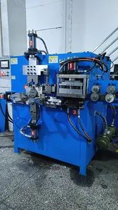 Hydraulic Heavy Duty Stainless Steel Flat Strip Clamp Forming with Hole Punching Machine Factory - Image 5