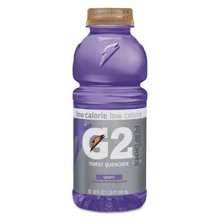 GATORADE GRAPE G2 PET, 20OZ/24PK - Image 1