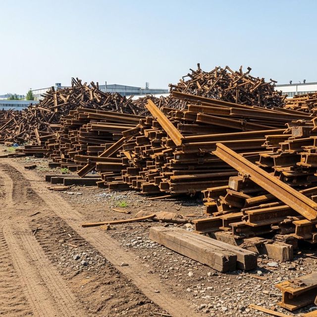High Quality Used Rail Scraps Clean And Segregated Used Rail Scraps Packed For Efficient Export Operations Worldwide - Image 5