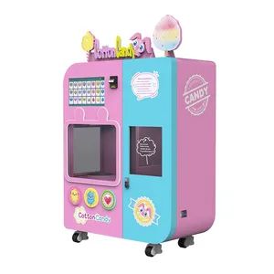 Red Rabbit Commercial Automatic Electric Customize Snacks Cotton Candy Machine - Image 6
