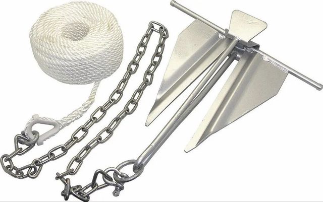 Anchor And Anchor Chain Weight Range 100 Kg To 15000 Kg Chain Diameter Range 35 Mm To 125 - Image 1