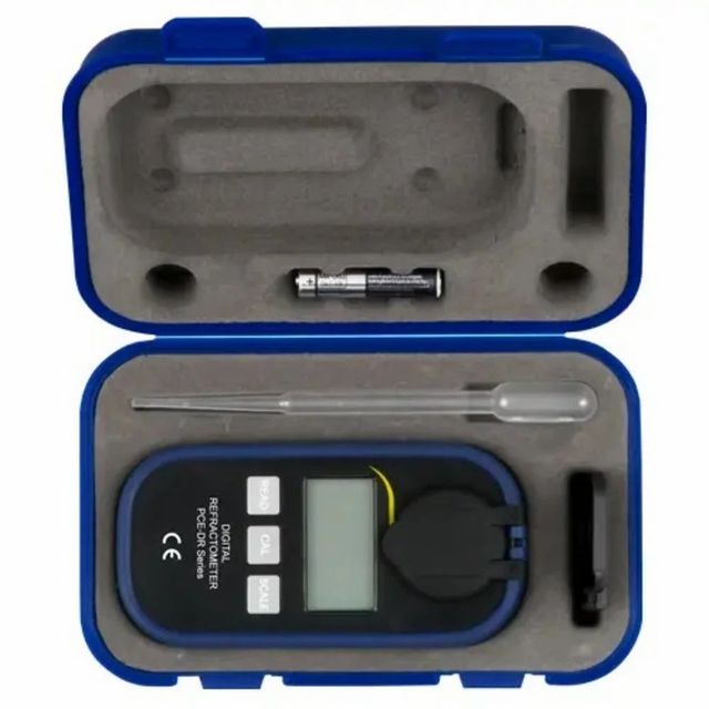 Handheld Digital Refractometer PCE-DRP 2 Coffee Brand PCE INSTRUMENTS Accuracy Brix ±0.2 % Brix Measurement BRIX 0 ... - Image 2