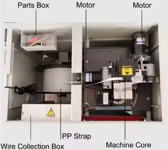 High-Efficiency Logistics Warehousing Packaging and Semi Automatic Strapping Machine for Carton - Image 5
