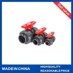 UPVC Double Control Ball Valve Socket Ball Valve Pipe Switch Valves - Image 5
