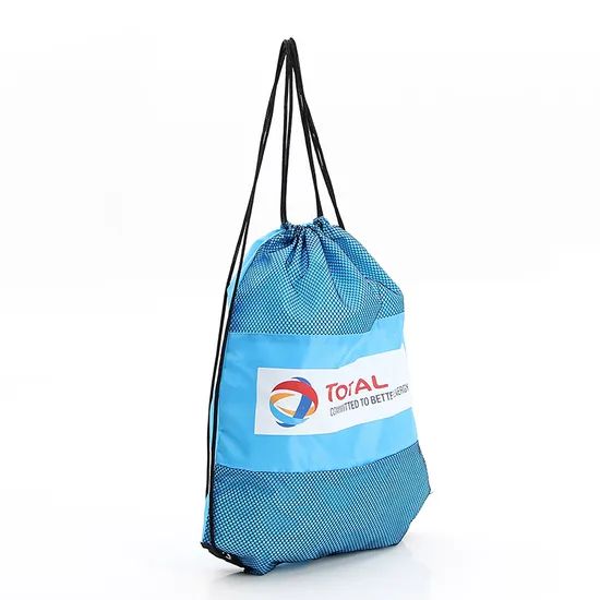Promotional Custom Nylon Mesh Sport Drawstring Bags Color Pink Weight 120g Capcity 5-10kgs Logo Customized Type - Image 2