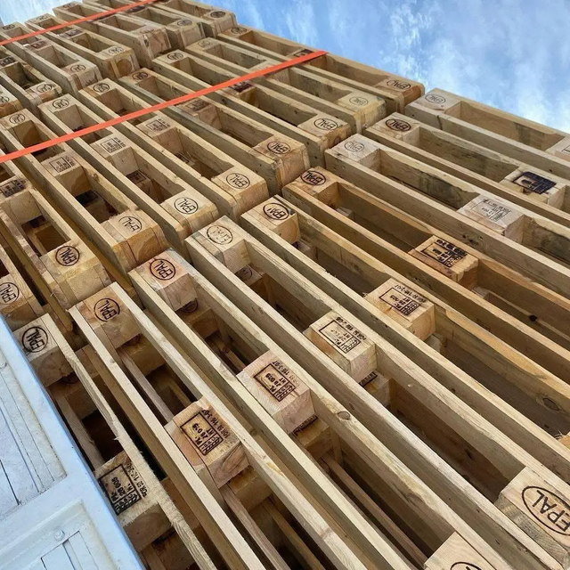 Brand New 1200x800mm Euro Standard Single-Faced EPAL Pine Wood Pallet Cheap Price - Image 2