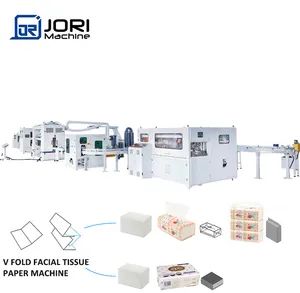 High Speed V Folding Tissue Paper Machine Production Origin China Condition New Trademark JORI Model NO. JR-7L Control Automatic - Image 3