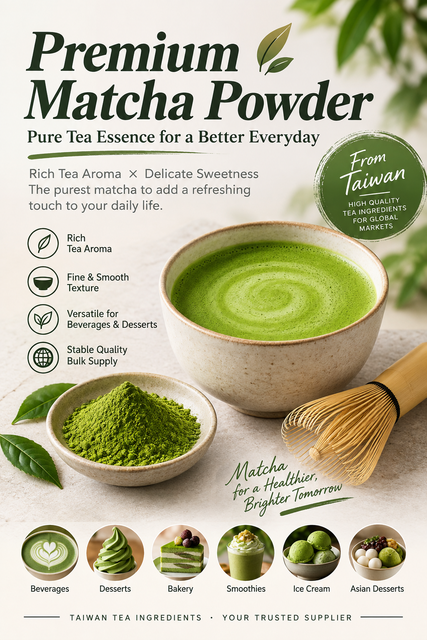 Bulk Matcha Powder for Beverages & Desserts | Wholesale Supplier - Image 1