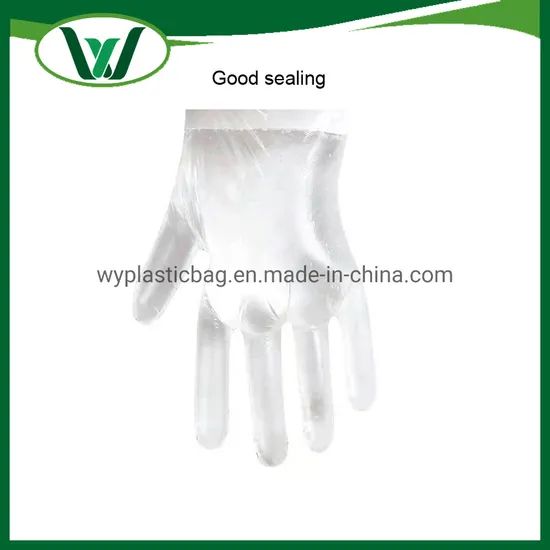 Good Quality HDPE OEM Kitchen Gloves Trademark WeYea HS Code 3923210000 Model NO. WY-GB006 Printing Customized Size - Image 6
