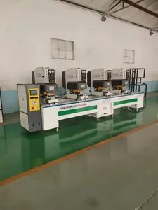 High Work Speed PVC Welding Machine UPVC Window Door Three Head Seamless Welding Machine for UPVC Window Door Making Machine - Image 2