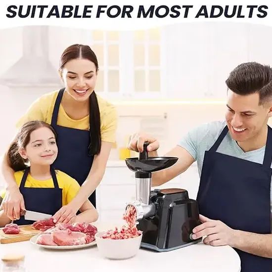 Custom Logo Waterproof Restaurants Cotton Bib Kitchen Chef Cooking Aprons - Image 6