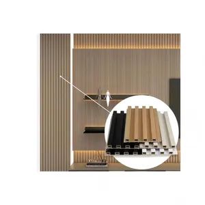 Factory Customized Design Wooden Grains Composite WPC Wall Panel for Decoration - Image 6