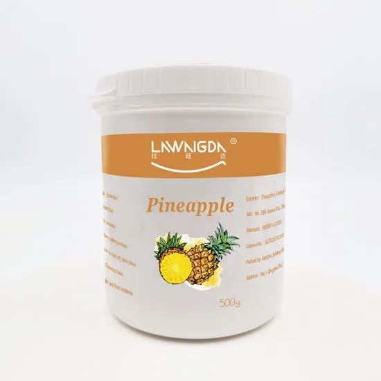 Wholesale Bulk Price High Temperature Resistance Pineapple Powder Flavour by Halal Approved - Image 2