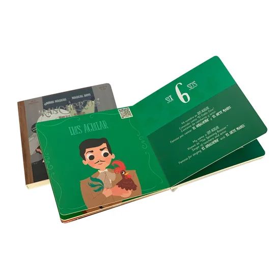 Custom Color Board Books Printing Services for Kids Service OEM/ODM Sample Available Model NO. HT-L-004 HS Code 4903000000 - Image 6