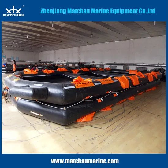 Hsc Pack Inflatable Life Raft Open Type Material PE Model NO. K50 Type Life Raft HS Code 89071000 Trademark Matchau Using Field - Image 2