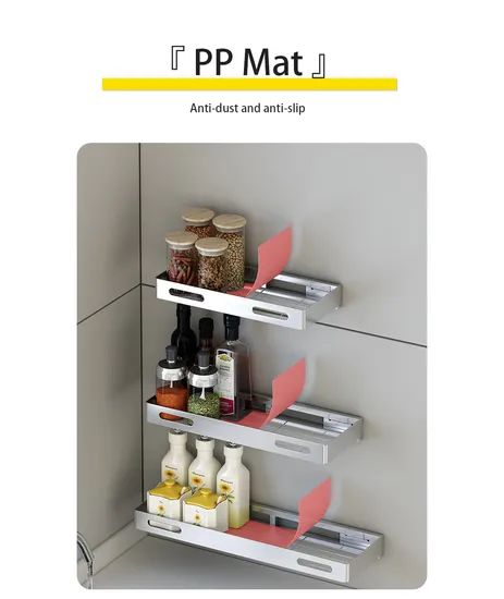Kitchen Ladder Spice Rack Storage Holders Racks Kitchen Organizer Rack - Image 2