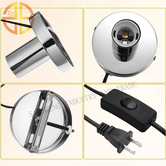 Electric Light Holder with Switch Decorative Lamp Base - Image 2