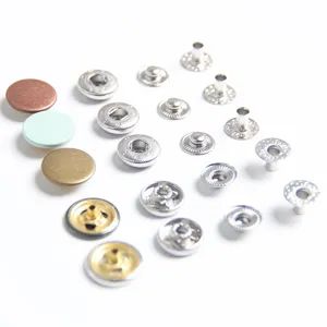 Button Bag/Clothes/Jeans Accessories Custom Metal Press Snap Buttons - Image 2