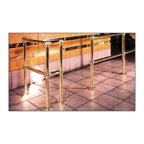 SS Gold PVD Railing System Position Stairs Wheel Width 35 Mm Wheel U Groove Yes Fitting Finish Pvd Wheel Diameter 120 - Image 5