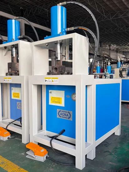 Manual Hydraulic Pipe Punching Machine Origin China Condition New Trademark AONA HS Code 8462490000 Model NO. Customized - Image 3