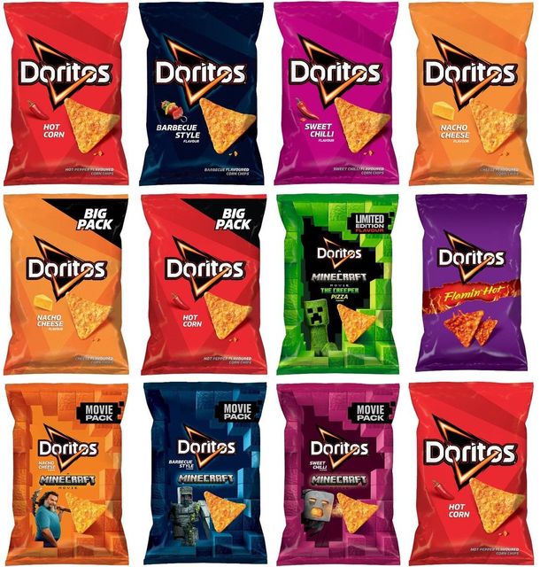 Doritos Cool Ranch Flavored Tortilla Chips Creamy Herb Seasoning Crunch With Zesty Taste Ideal For Snacking - Image 4