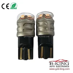 Auto Lamps T10 Yellow LED Car Light Base W5W Power 30W Color Yellow Origin China Base Type T10 Brand SMD 2016 Luminous - Image 2
