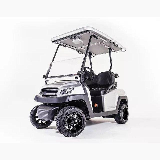 Compact golf carts for easy maneuvering on golf courses Golf carts with lithium battery for extended driving range Commercial golf carts for campus warehouse and factory transport Custom golf carts with upgraded wheels and stylish body design - Image 4