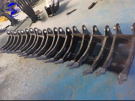 Rake Excavator Accessories Crane Engine for Concrete Condition New Weight 1800kg Model NO. Rake Size Small-Scale HS Code - Image 2