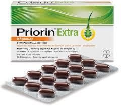 Priorin Extra von Bayer Anti Haarausfall Behandlung mit Biotin & L-Cystein 60 Kapseln- - Image 1