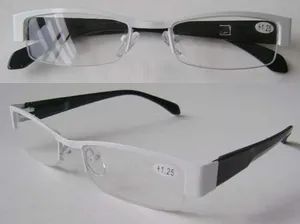 Half Frame Reading Eyeglasses Novel Design Model NO. 5878 Style Commercial Frames Color All HS Code 90031100 Frame Color Black - Image 3