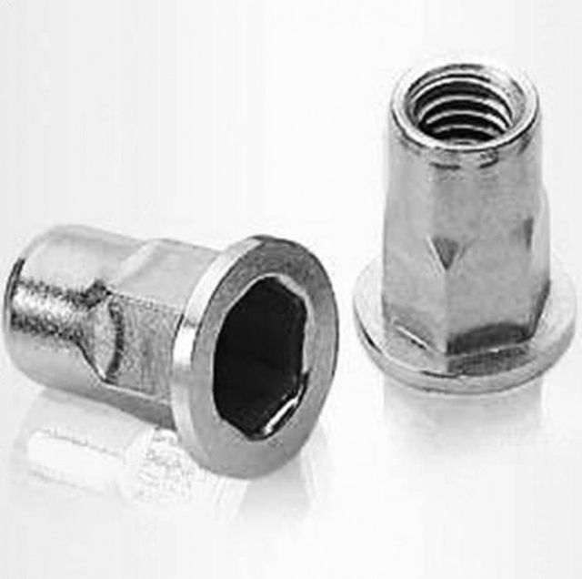 Blind Nuts Semi-Hex LF Shape Semi Hex Push Out Load High Torque Capacity High Available Sizes M3 To M12 Surface Treatment Compatibility - Image 1