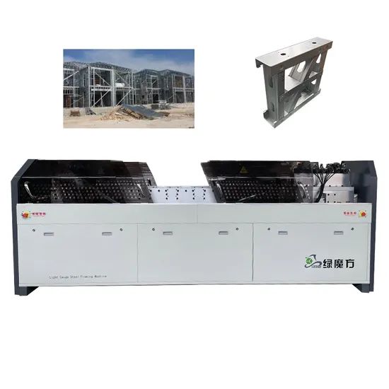 Prefabricated Cold Rolled Steel Lightweight Metal Frame Machine Prices - Image 1